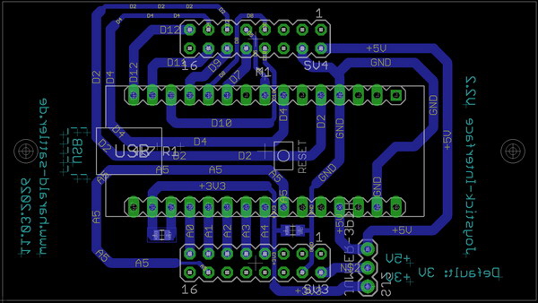 Arduino Fräse-Joystick V2.2