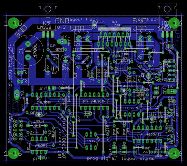 MERG DCC Booster V1.2