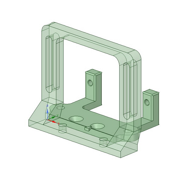 WeichenSchalterhalter + ServoHalter